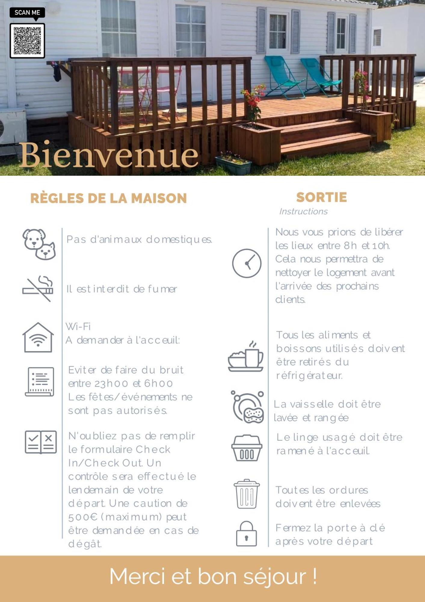 Bungalow Au Bord De La Piscine 4 Pers 5A Burinhosa Extérieur photo